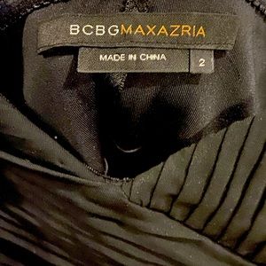 BCBG Maxazria Size 2 Black Dress
